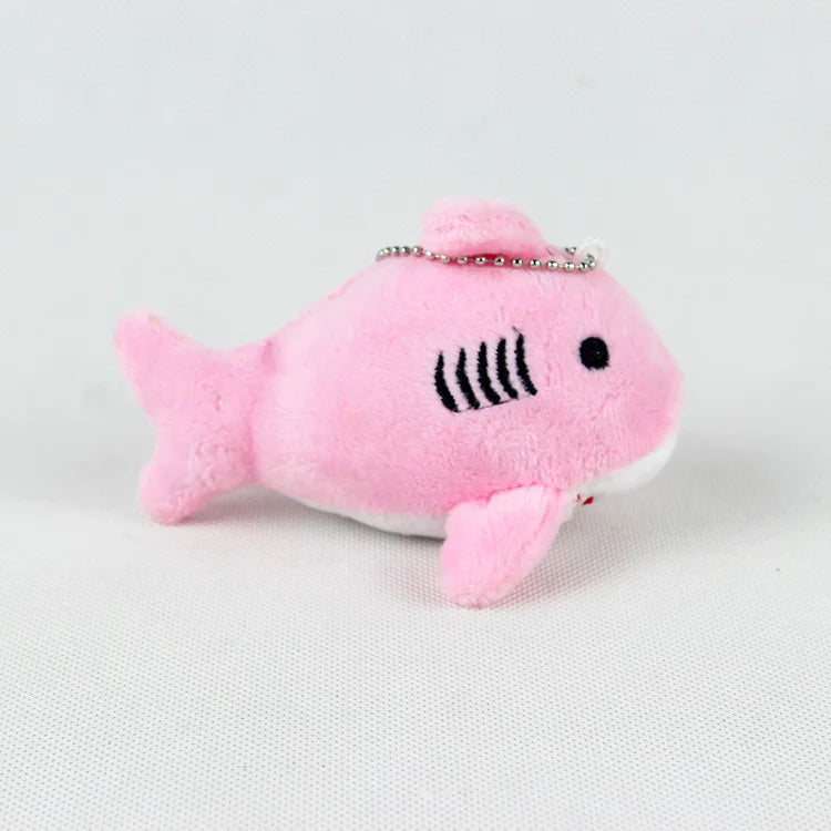 Porte-clés peluche requin