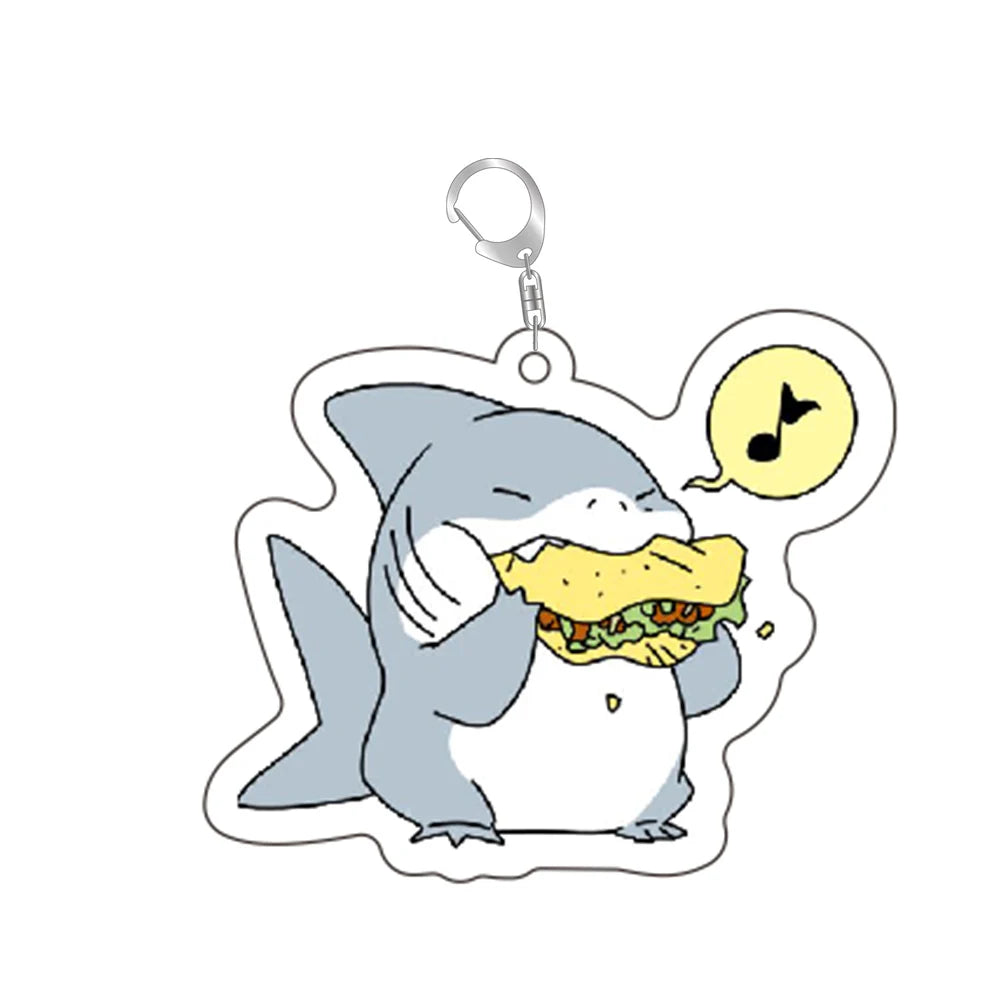 Porte-clés kawaii requin