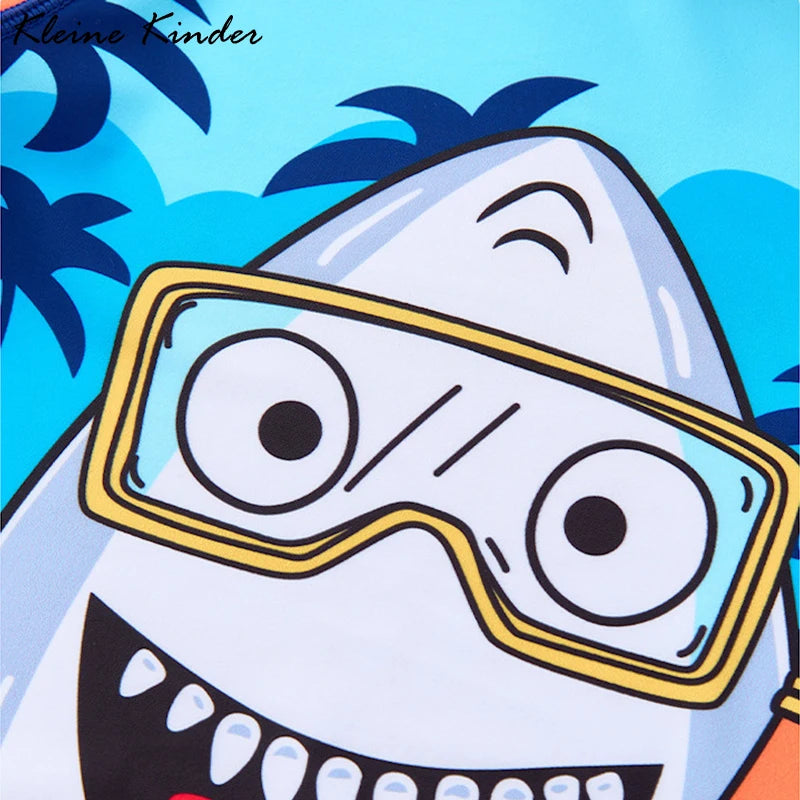 Rashguard requin cartoon