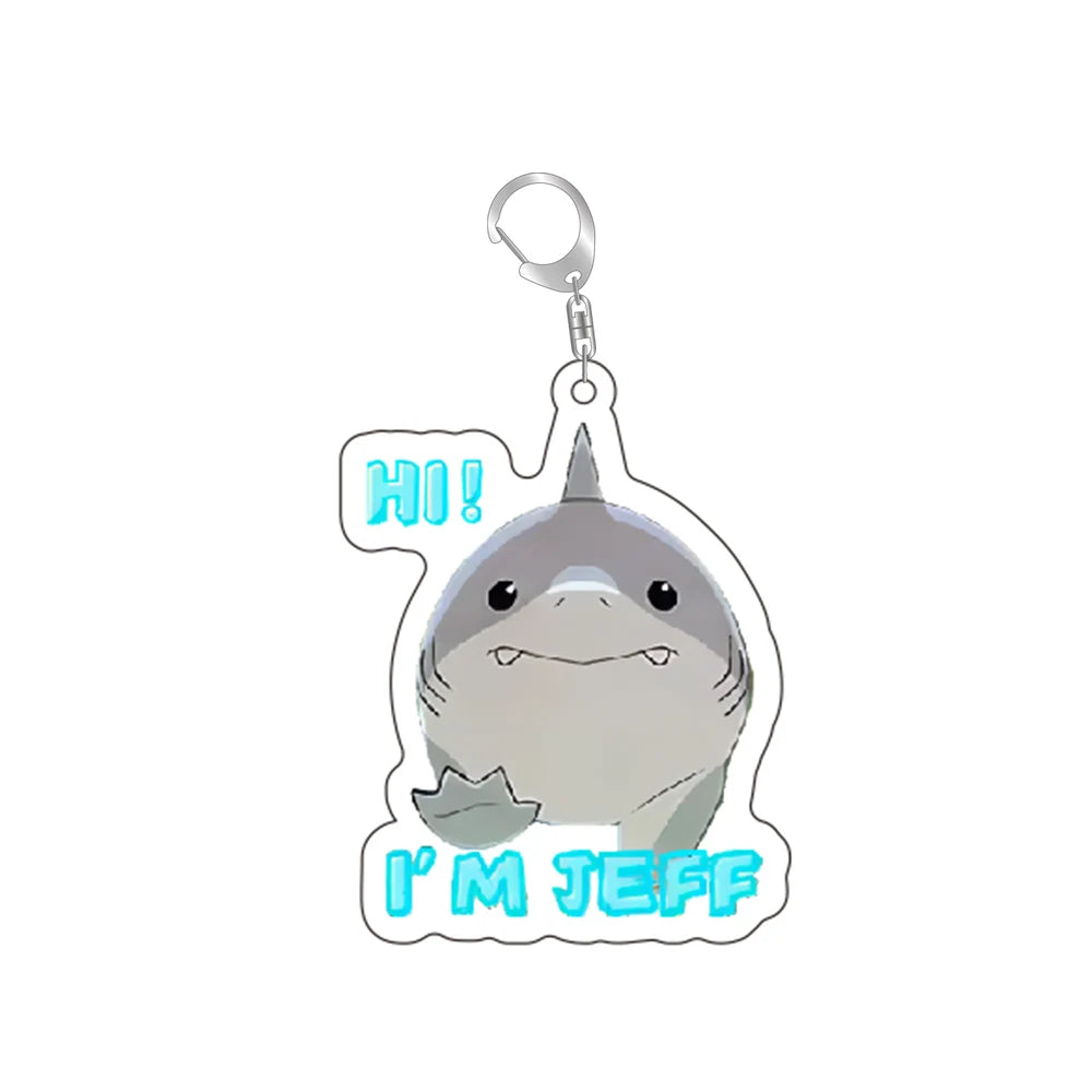 Porte-clés kawaii requin