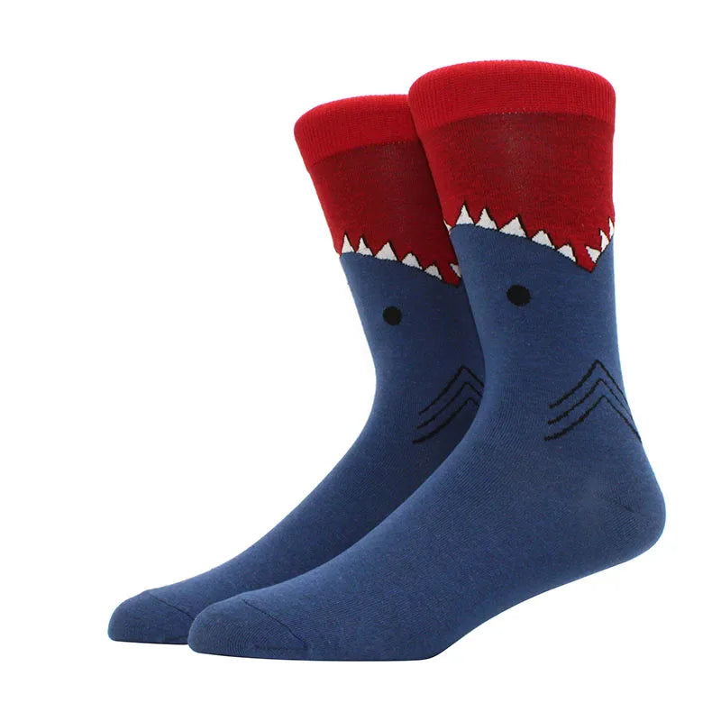 Chaussette gueule de requin