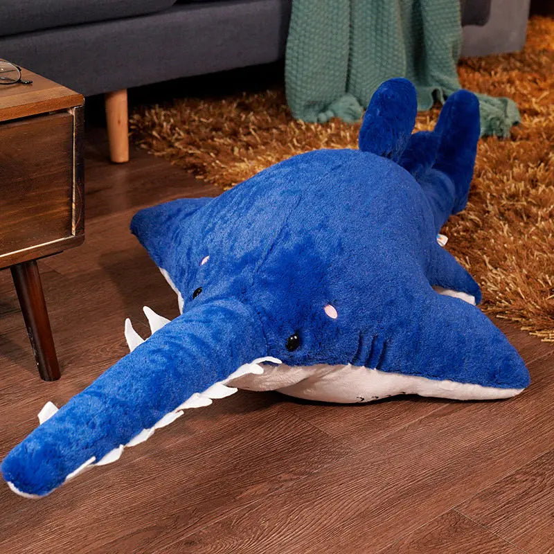 Peluche requin scie