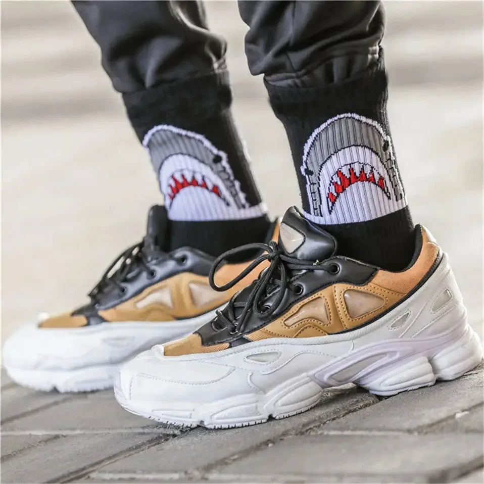 Chaussette tete de requin