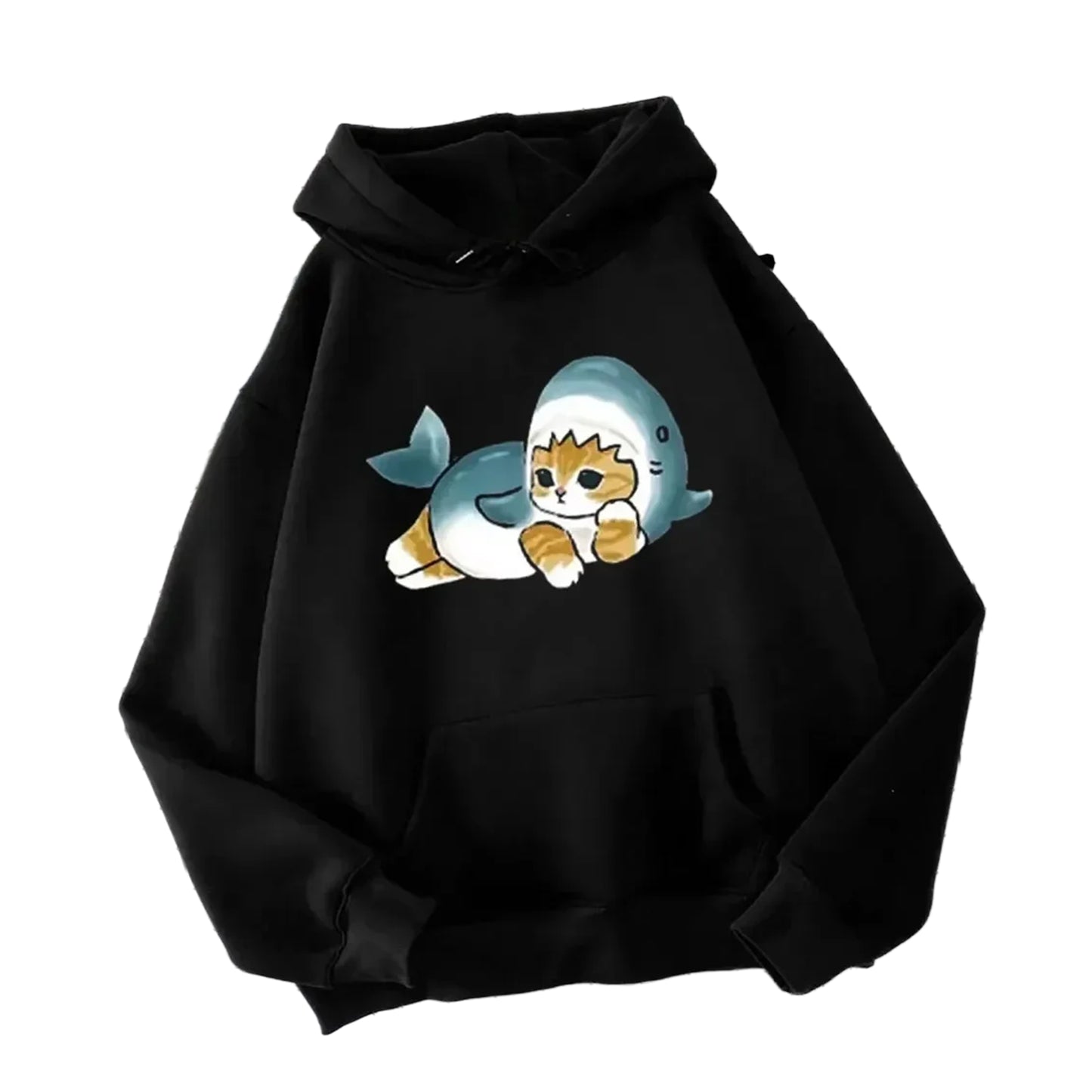 Sweat requin chat