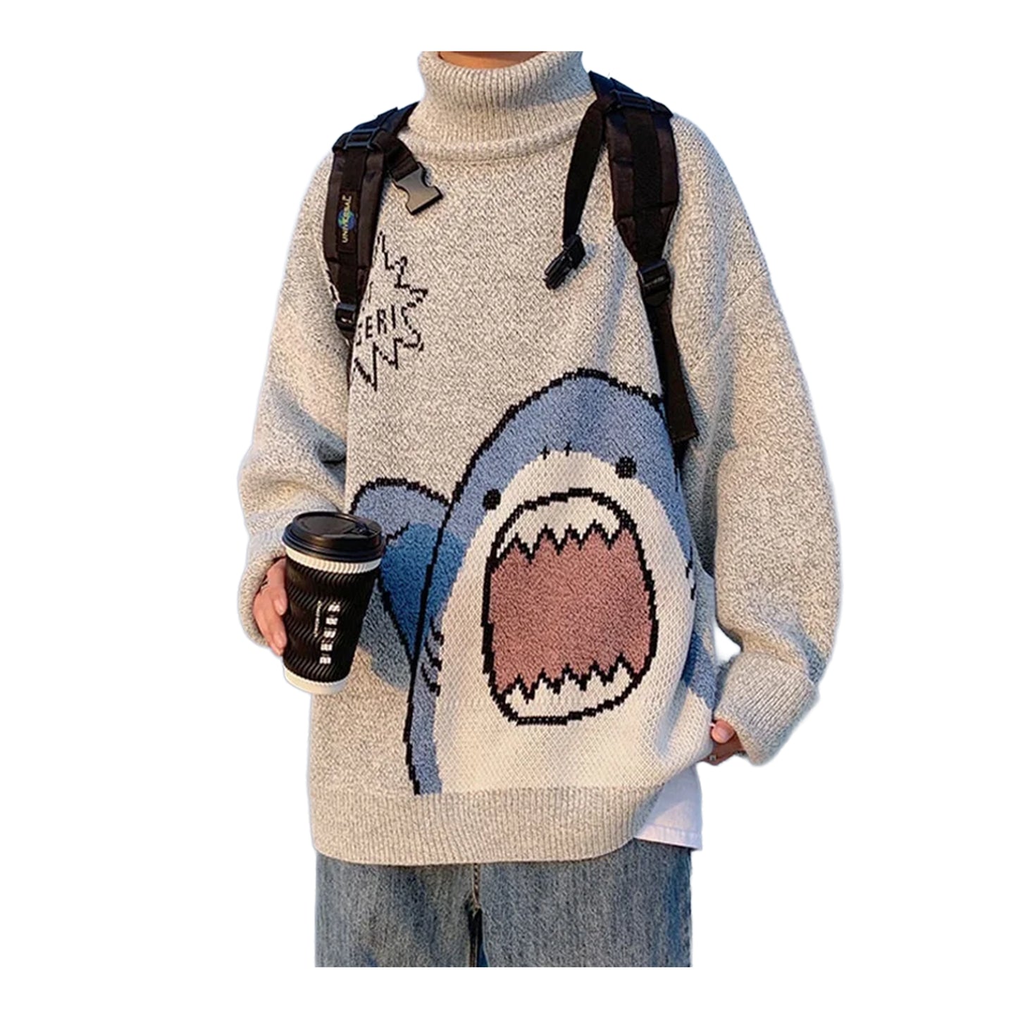 Pull requin kawaii